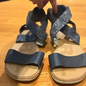 Sorel Navy Women's Sandals